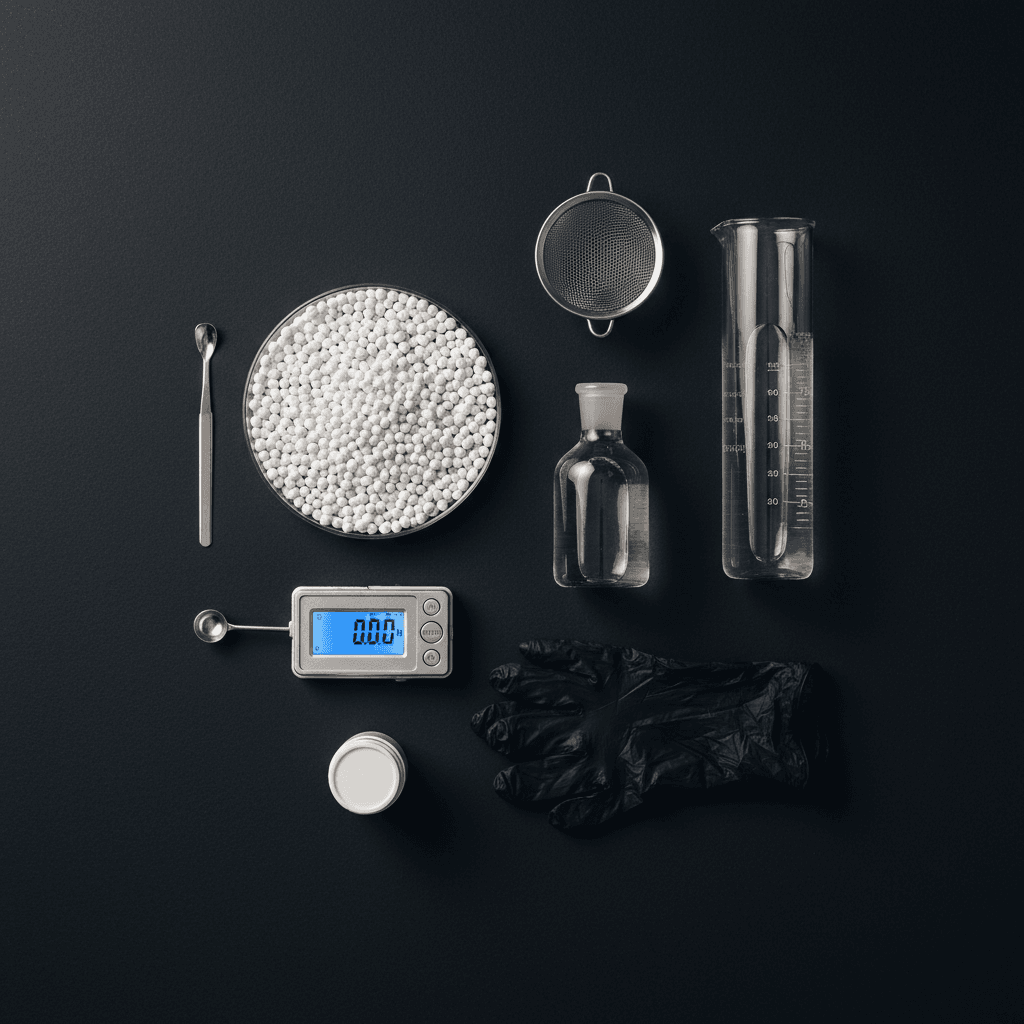 Geprillter Harnstoff