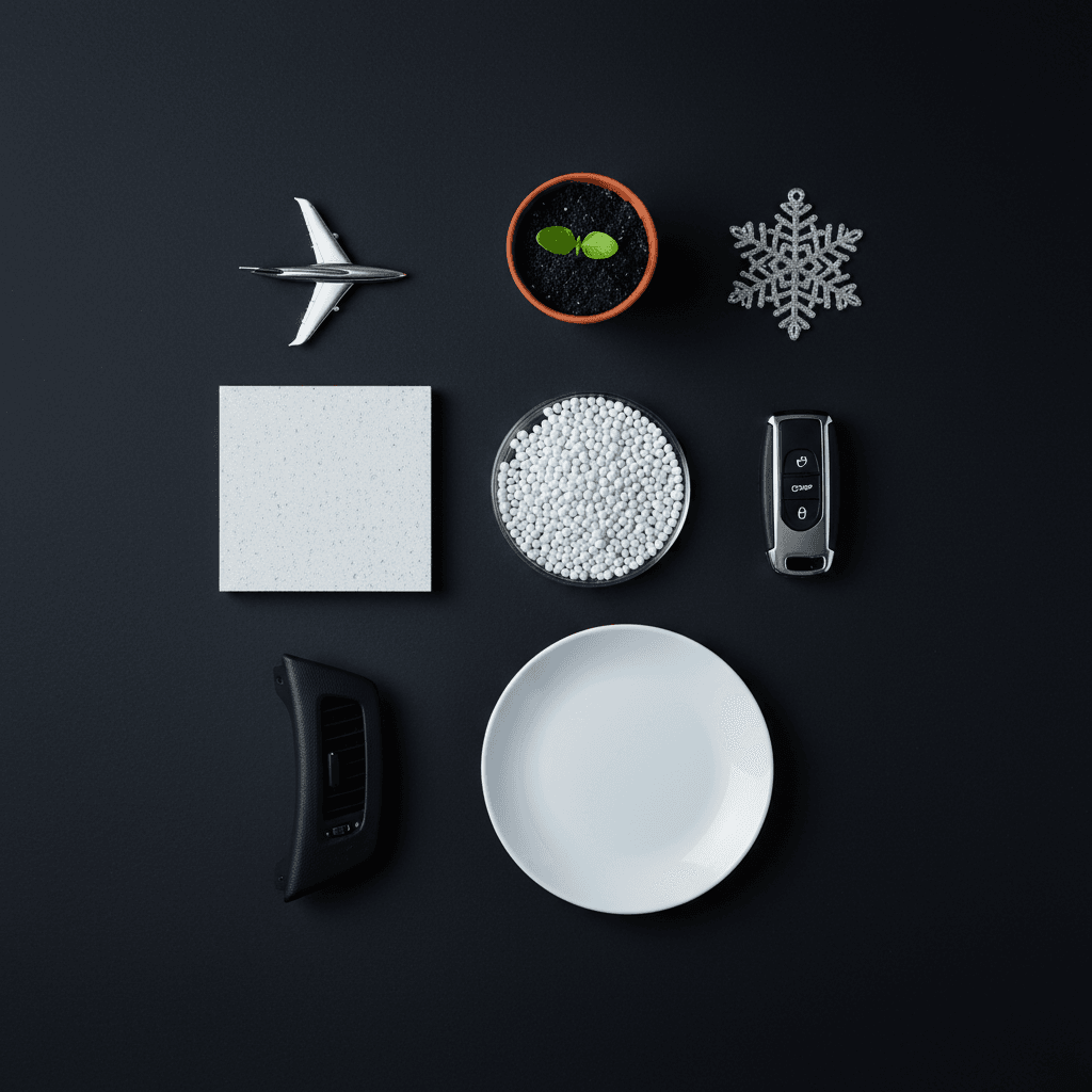 Geprillter Harnstoff